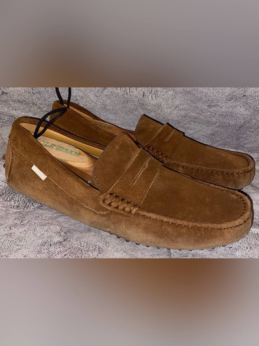 Oliver Cabell Snuff Suede Pebble Driving Loafers Shoes Slippers Comfort 39 9